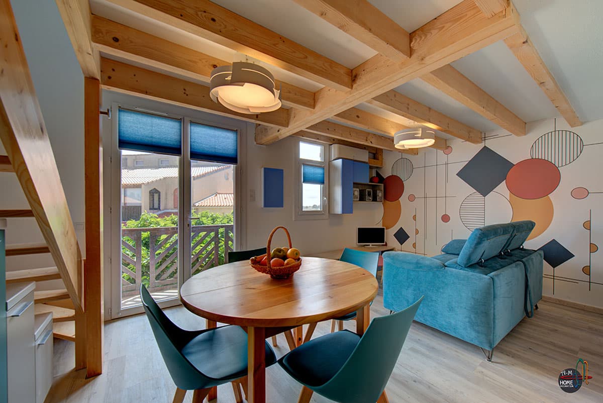 Restructuration et rénovation complète d’un duplex à Port Leucate - Après